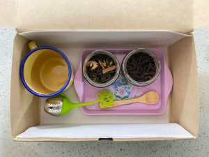 Box taza té