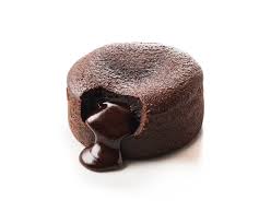 Mini volcan de chocolate